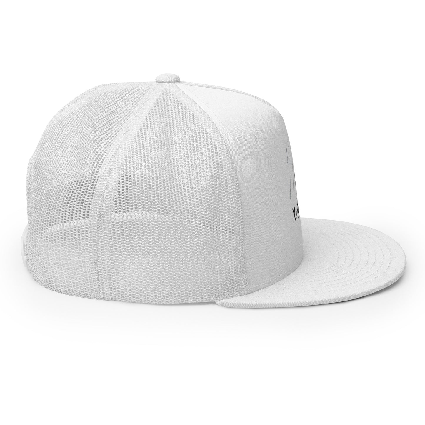 Clear Rain Flat Trucker Cap 