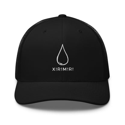 Dark Drop Curved Trucker Cap 