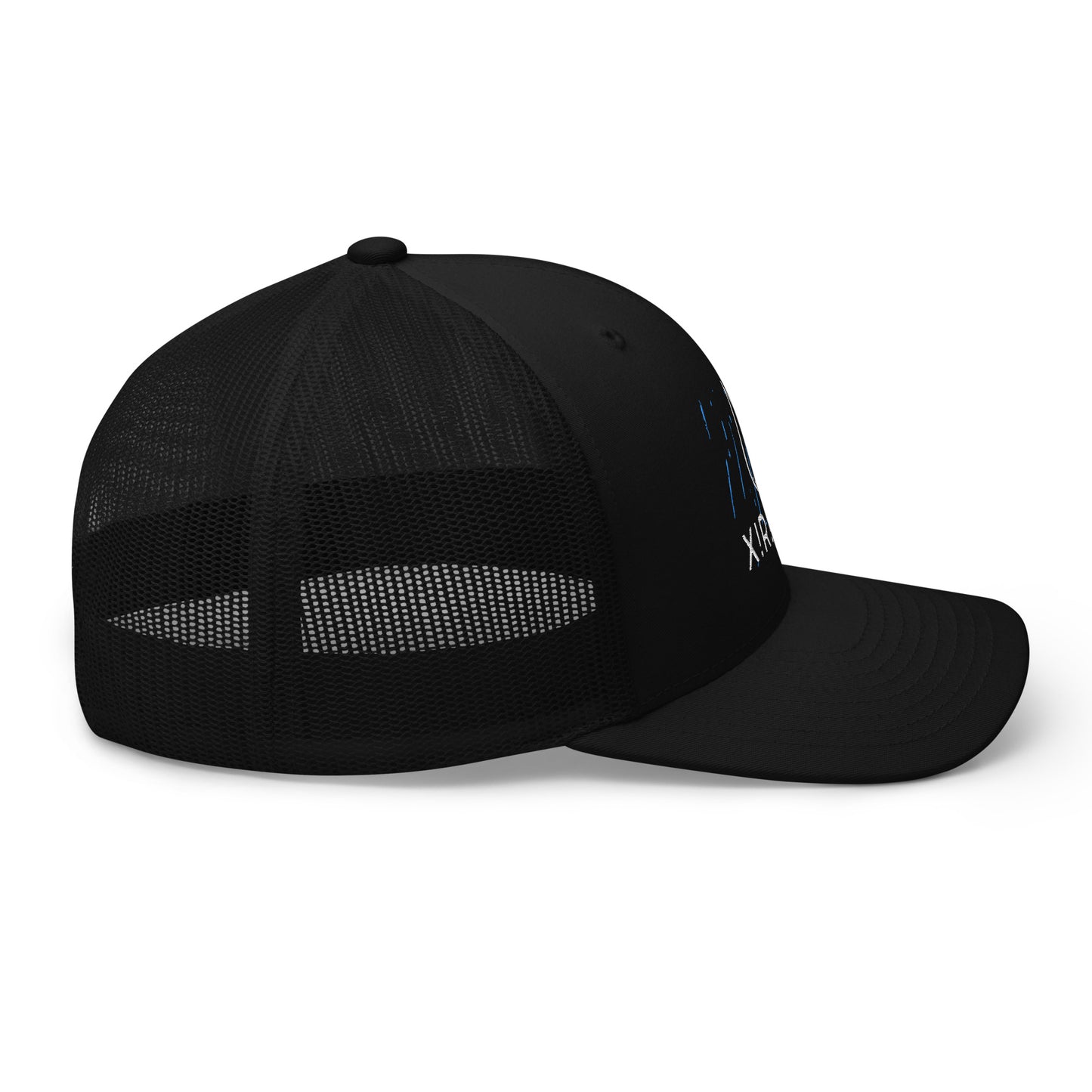 Dark Rain Curved Trucker Cap 