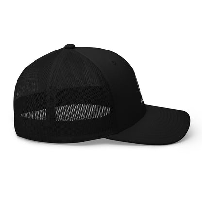 Dark Drop Curved Trucker Cap 