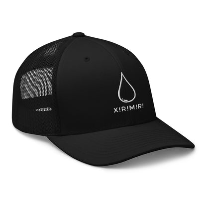 Dark Drop Curved Trucker Cap 