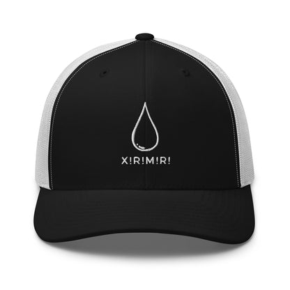 Dark Drop Curved Trucker Cap 