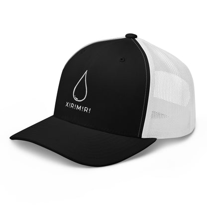 Dark Drop Curved Trucker Cap 