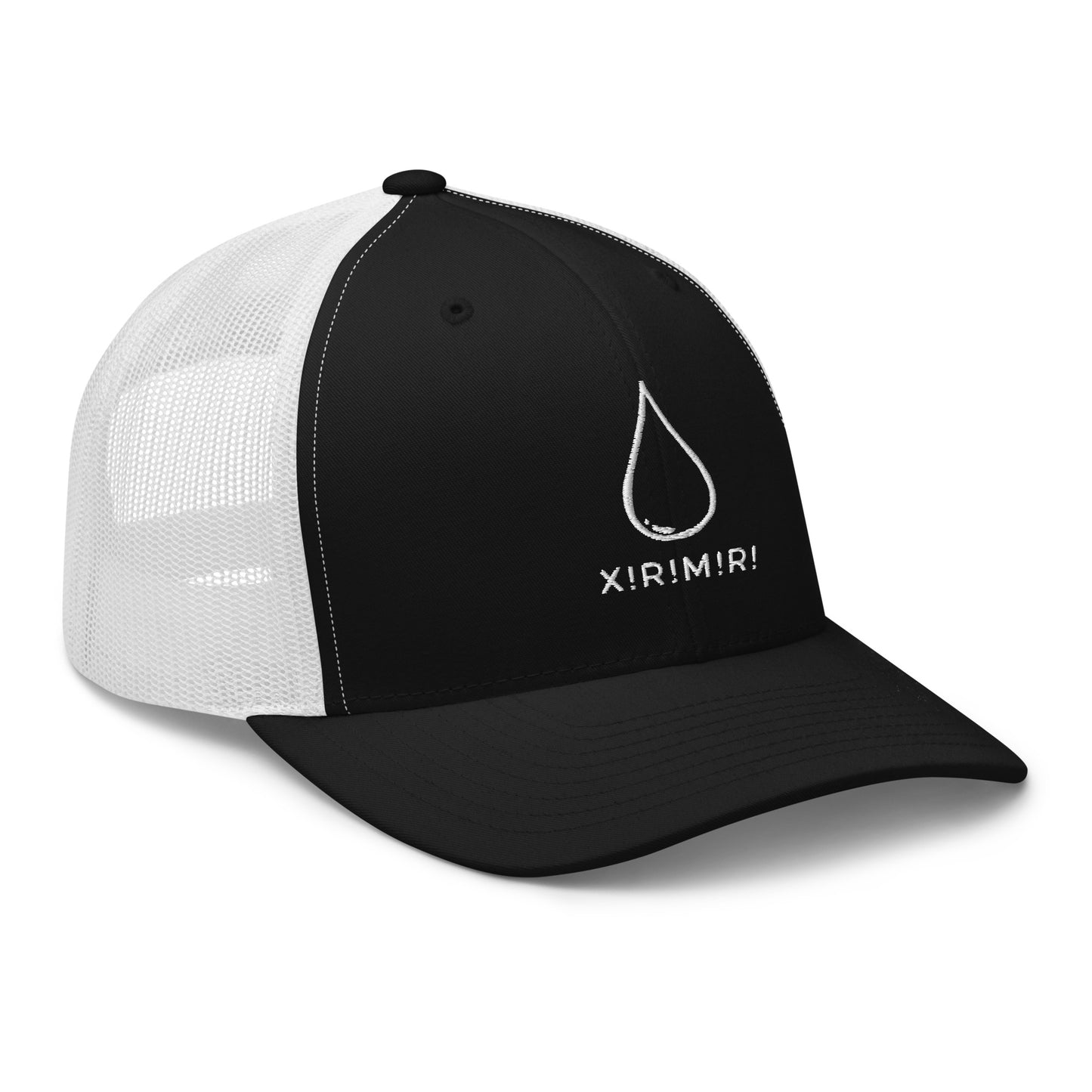 Dark Drop Curved Trucker Cap 