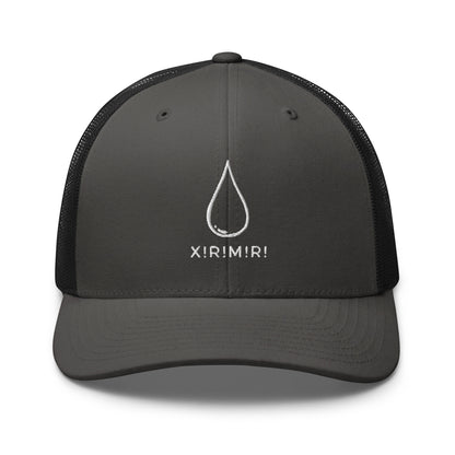 Dark Drop Curved Trucker Cap 