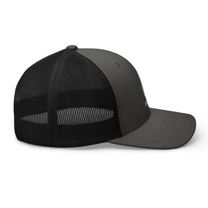 Dark Drop Curved Trucker Cap 