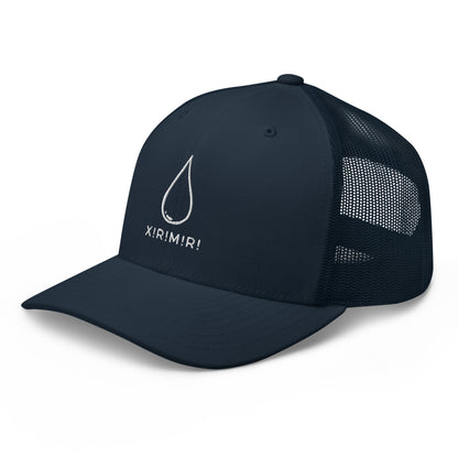 Dark Drop Curved Trucker Cap 